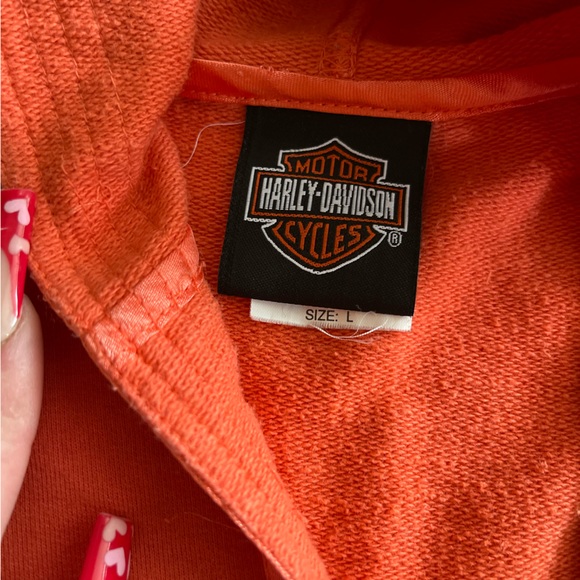 Vintage Harley Davidson womens hoodie. Size large. - Picture 3 of 6